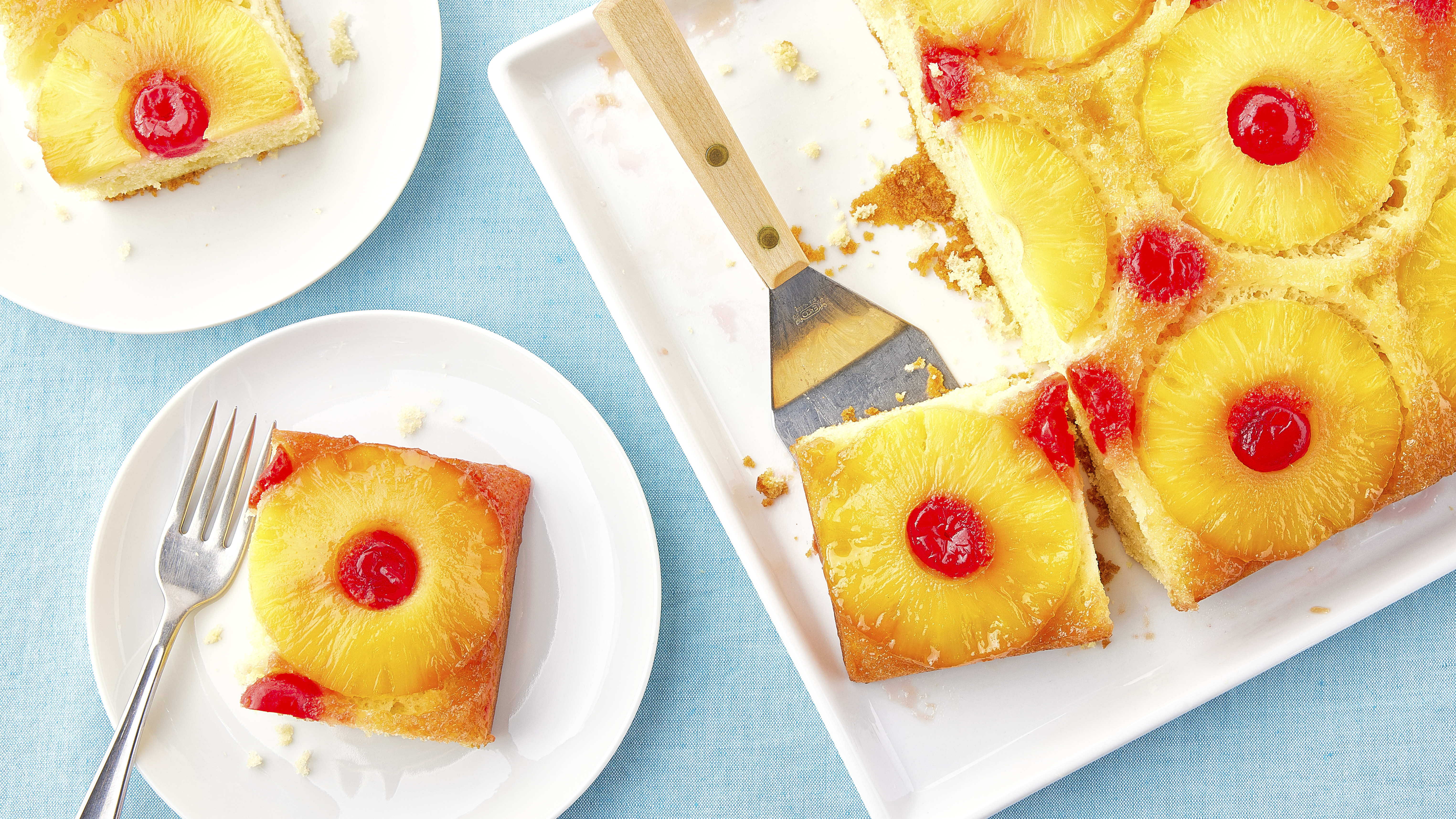 Skillet Pineapple Upside-Down Cake - Golden Barrel Recipe