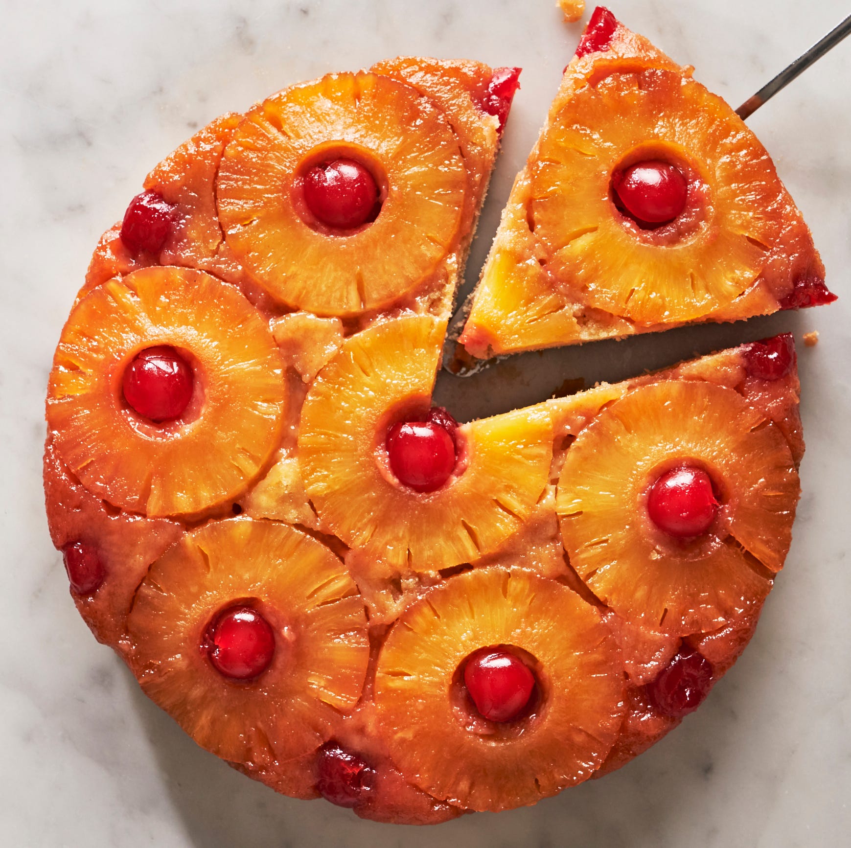 Pineapple upside-down cake recipe | BBC Good Food