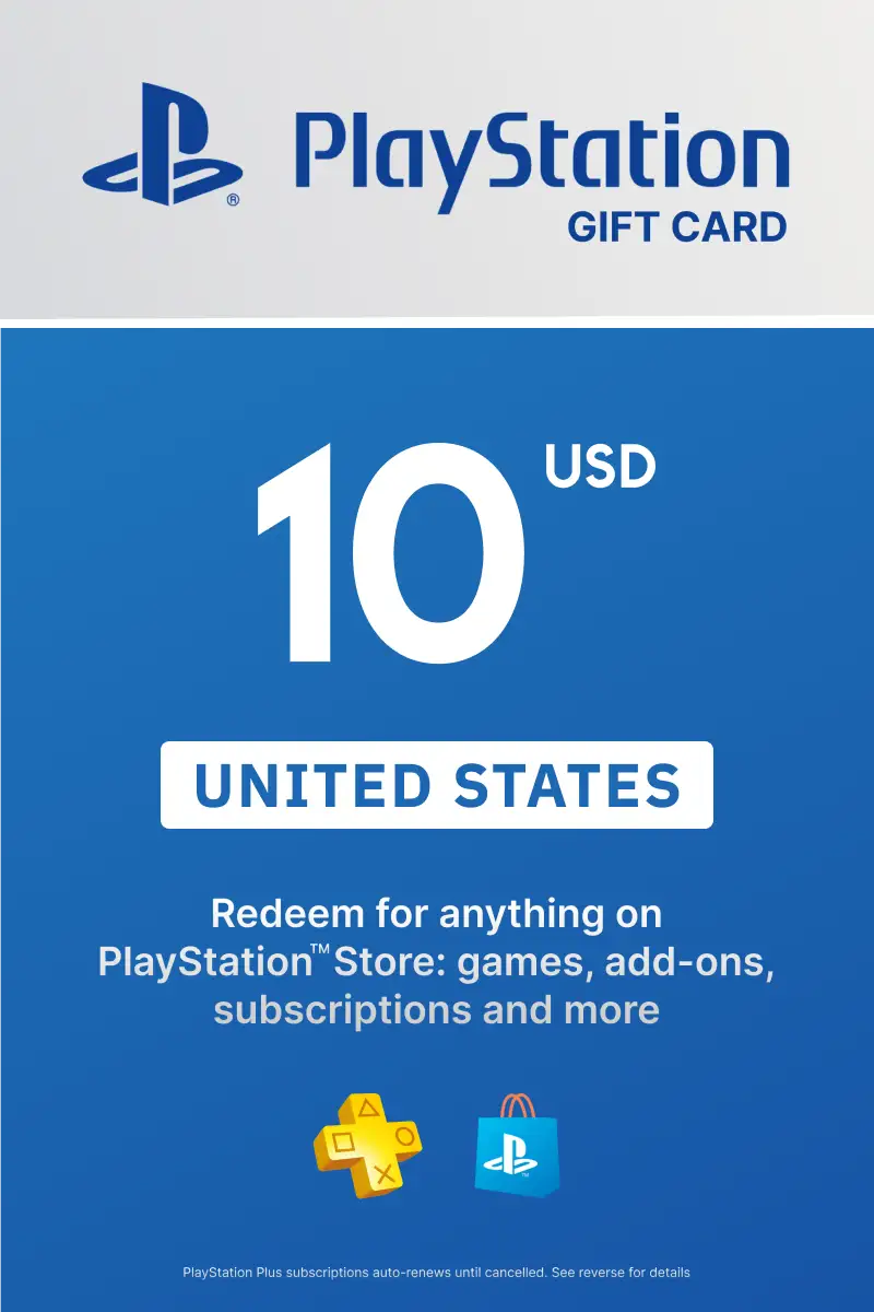 PSN 10 USD Gift Card US - Sky Games