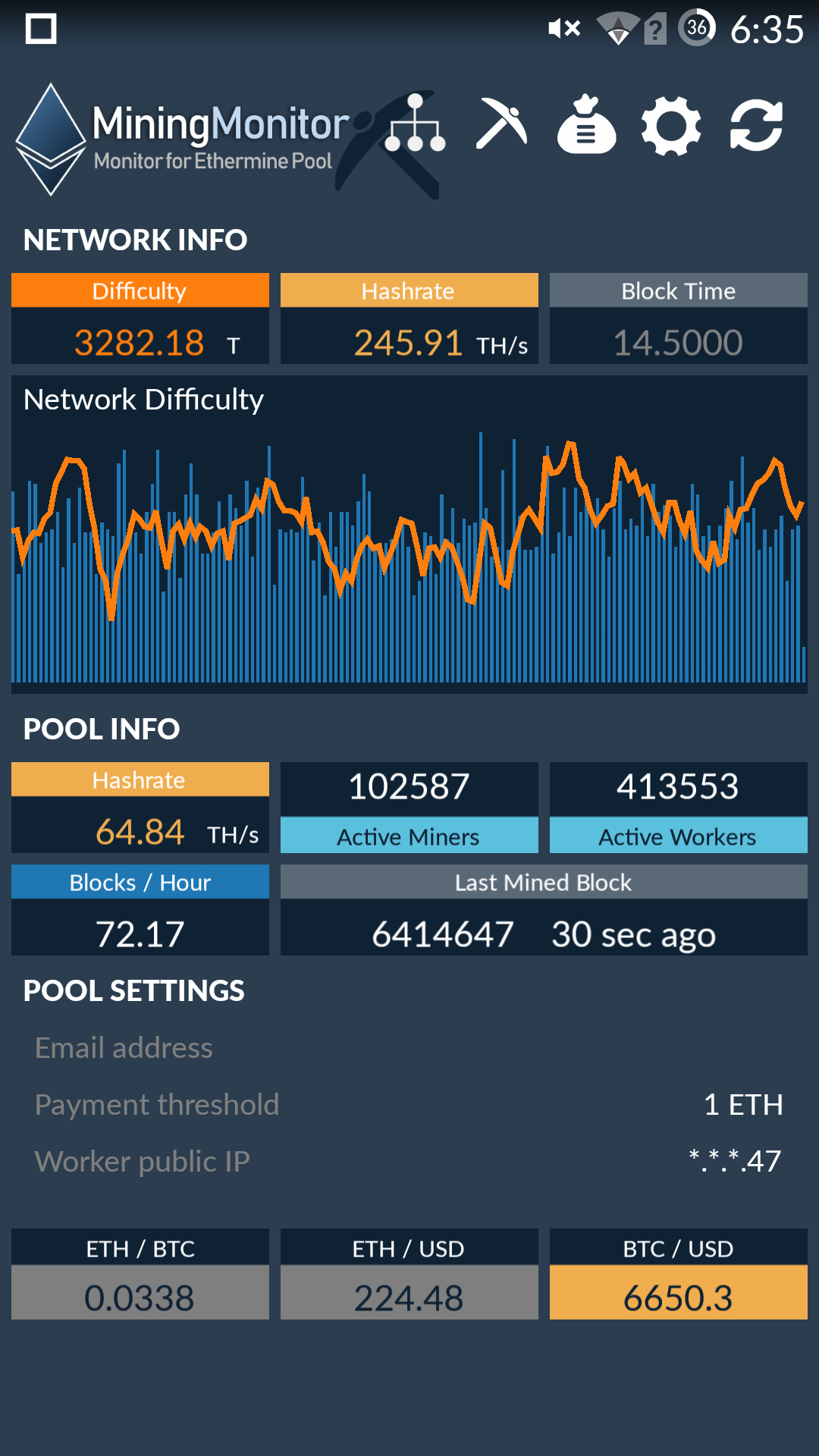 Mining Monitor 4 2miners Pool - APK Download for Android | Aptoide