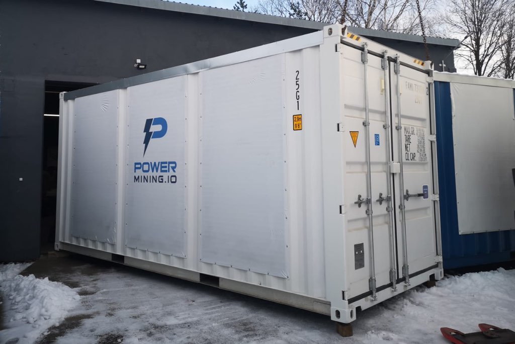 Power Mining - Bitcoin Mining Containers, Smart PDUs, Crypto Miner Hosting