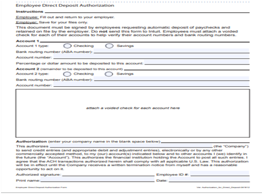 How to Set up Direct Deposit in QuickBooks Payroll?