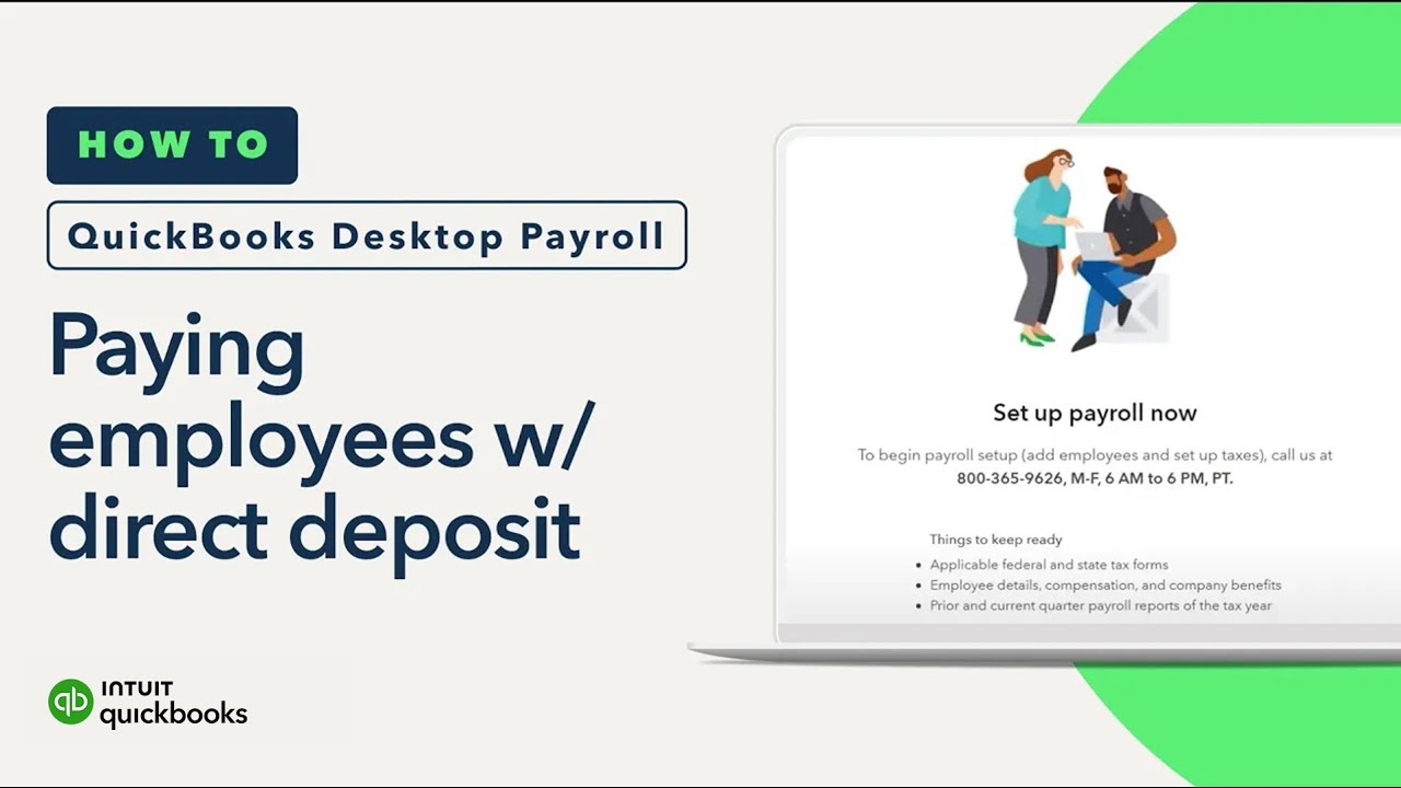 Change your Direct Deposit Bank Account for QuickBooks Desktop Payroll