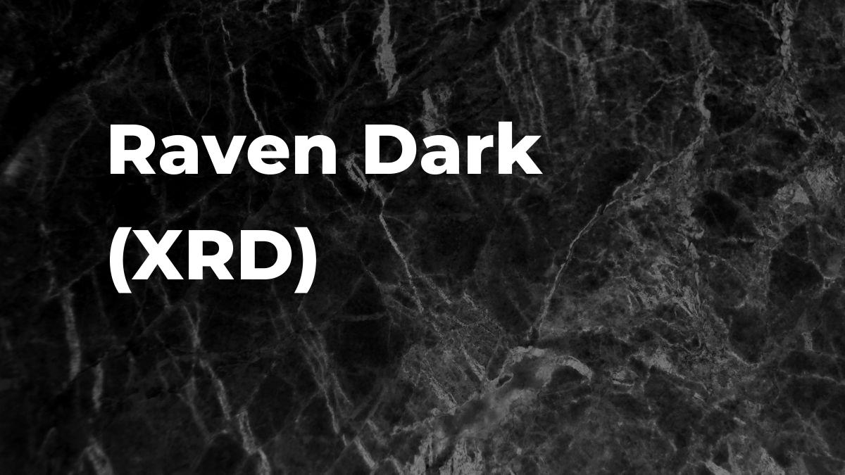 Raven Dark Exchanges - Buy, Sell & Trade XRD | CoinCodex