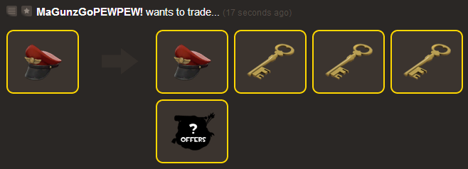 How much is ref TF2?