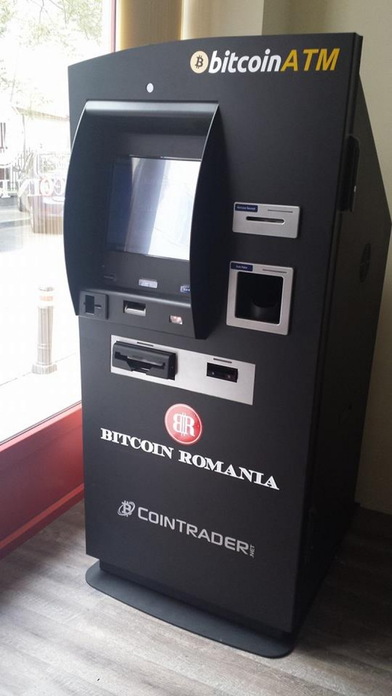 Romania has six times more Bitcoin ATMs than China. WORLD MAP - Business Review