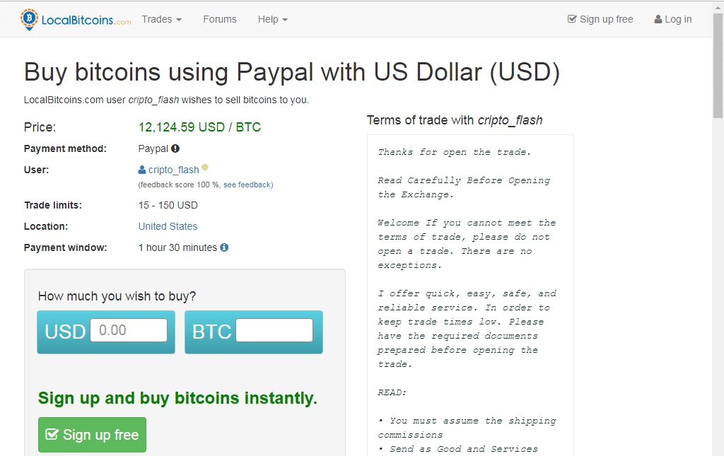 Got scammed at localbitcoins with the chargeback. - PayPal Community