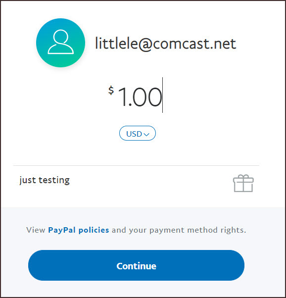 Solved: No Friends or Family Option to send payment - PayPal Community