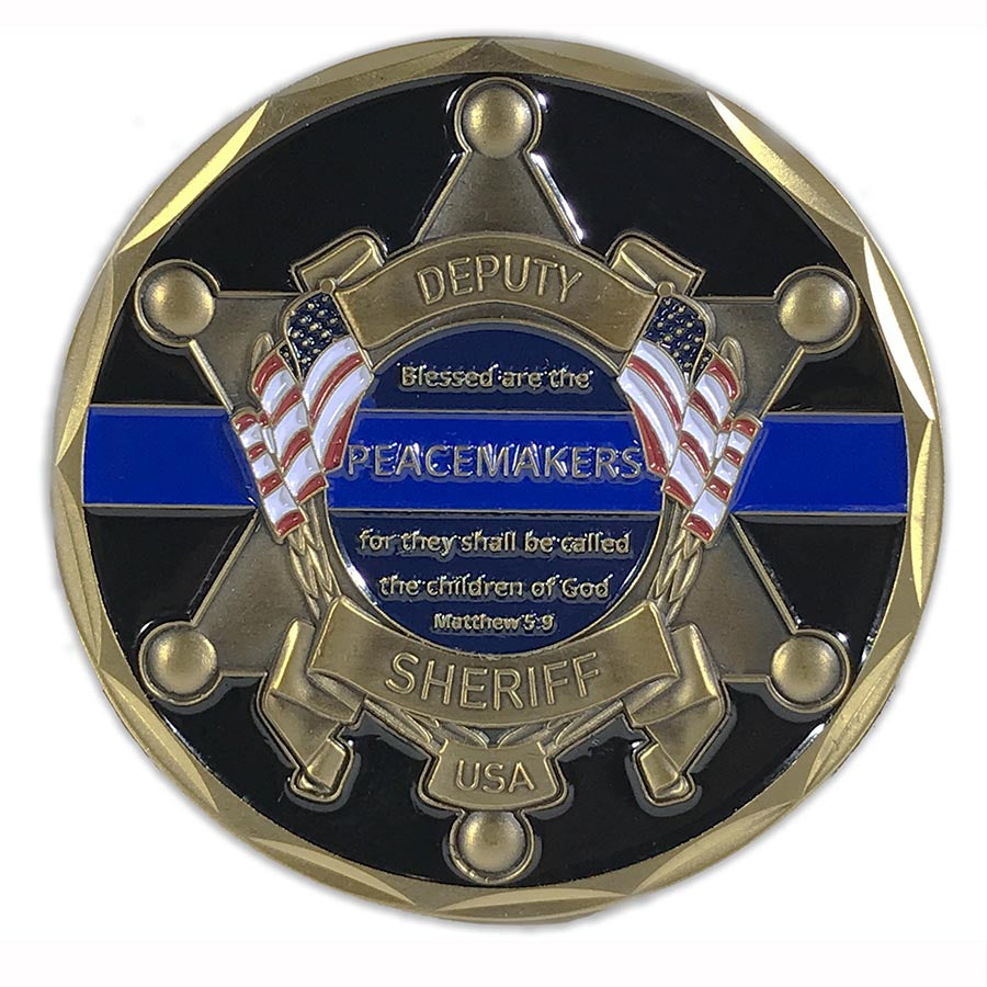 Custom Police and Law Enforcement Challenge Coins- U.S. DOD Coins