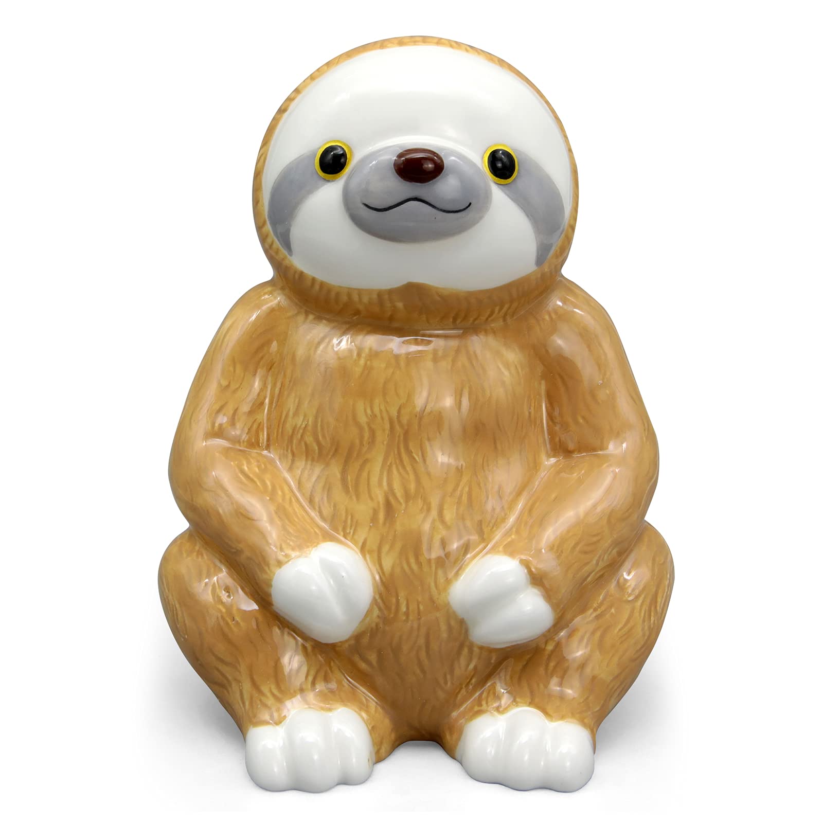 Sloth Money Box, Piggy Bank, Savings, Ceramic Money Box, Personalisati – Gem Crafts of Rotherham