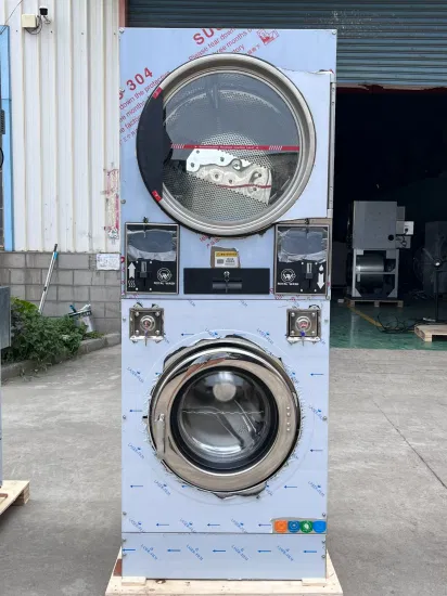 Primus PTEJX/PTGJX Coin Operated Washer/Dryer Stack | Total Commercial Equipment