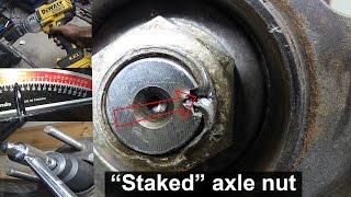 Staked Axle Nut Punch Kit MED-SLY - SIM Supply