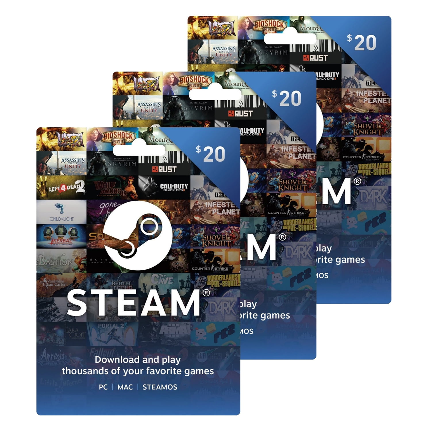 ostrov-dety.ru: N Plus Steam Gift Cards - $ : Video Games