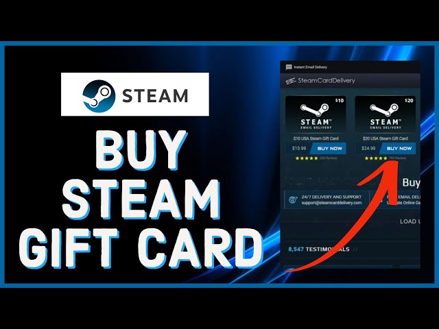 Steam Card | Immediate Email Delivery