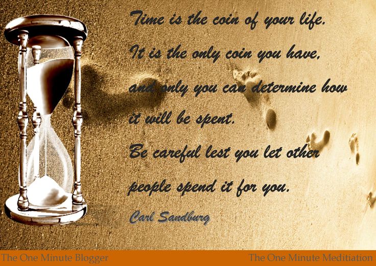 Time is the coin of your life - The Quotable Coach %The Quotable Coach