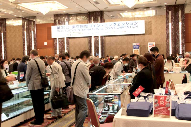 HKINF joined the 34th Tokyo International Coin Convention (TICC) April – 香港國際錢幣展銷會