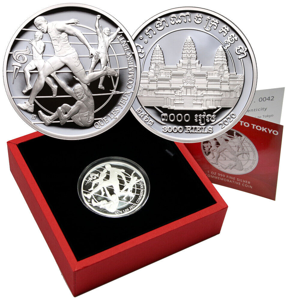 The Official Tokyo Olympic Games 'Athletics' Coin - Sport - The London Mint Office