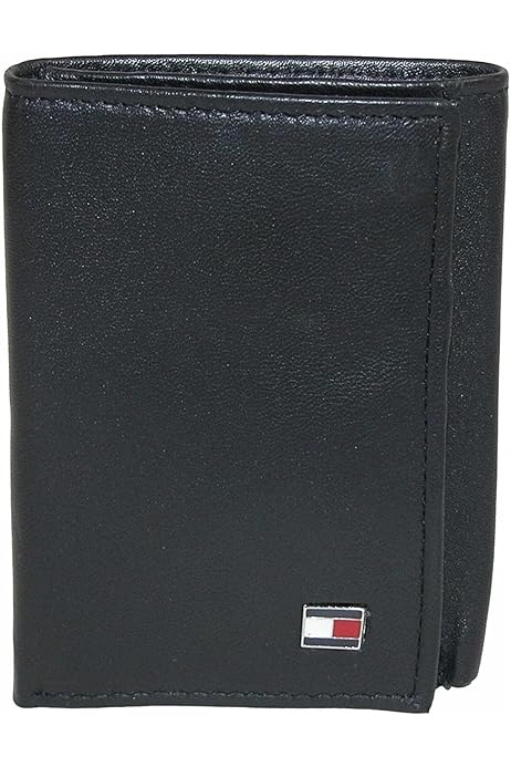 Buy Tommy Hilfiger Riley Leather Global Coin Wallet for Men - Black, 4 Card Slots at ostrov-dety.ru