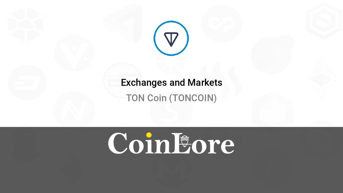 How to Buy Toncoin (TON) - HODL or Trade Crypto