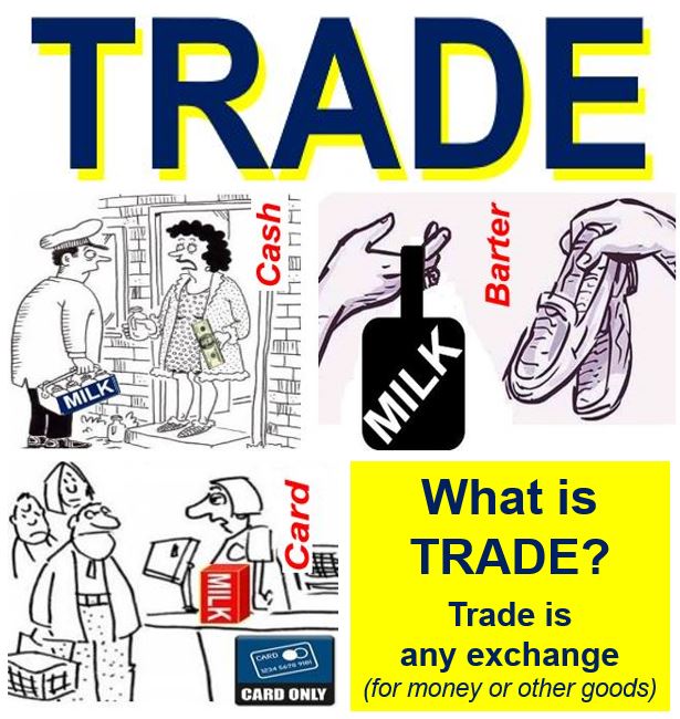 TRADE | English meaning - Cambridge Essential British