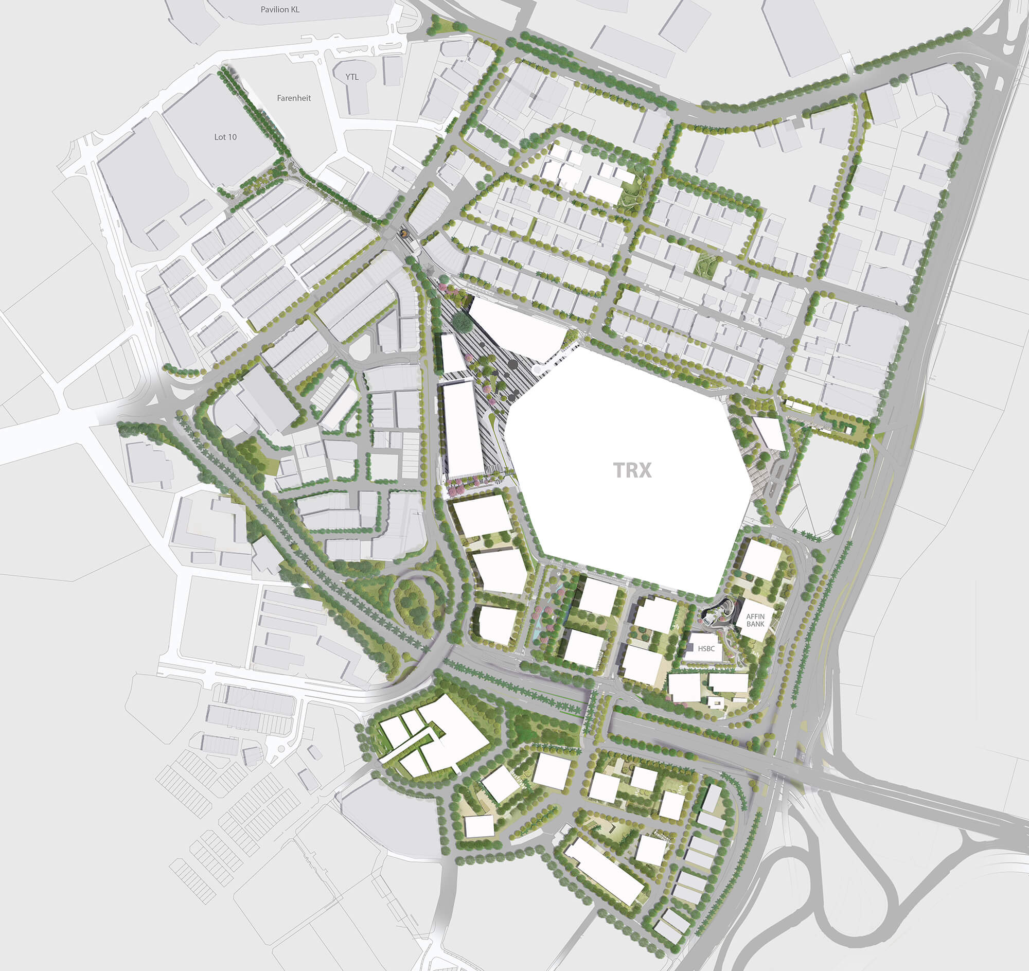 Tun Razak Exchange (TRX City) - Buro Happold