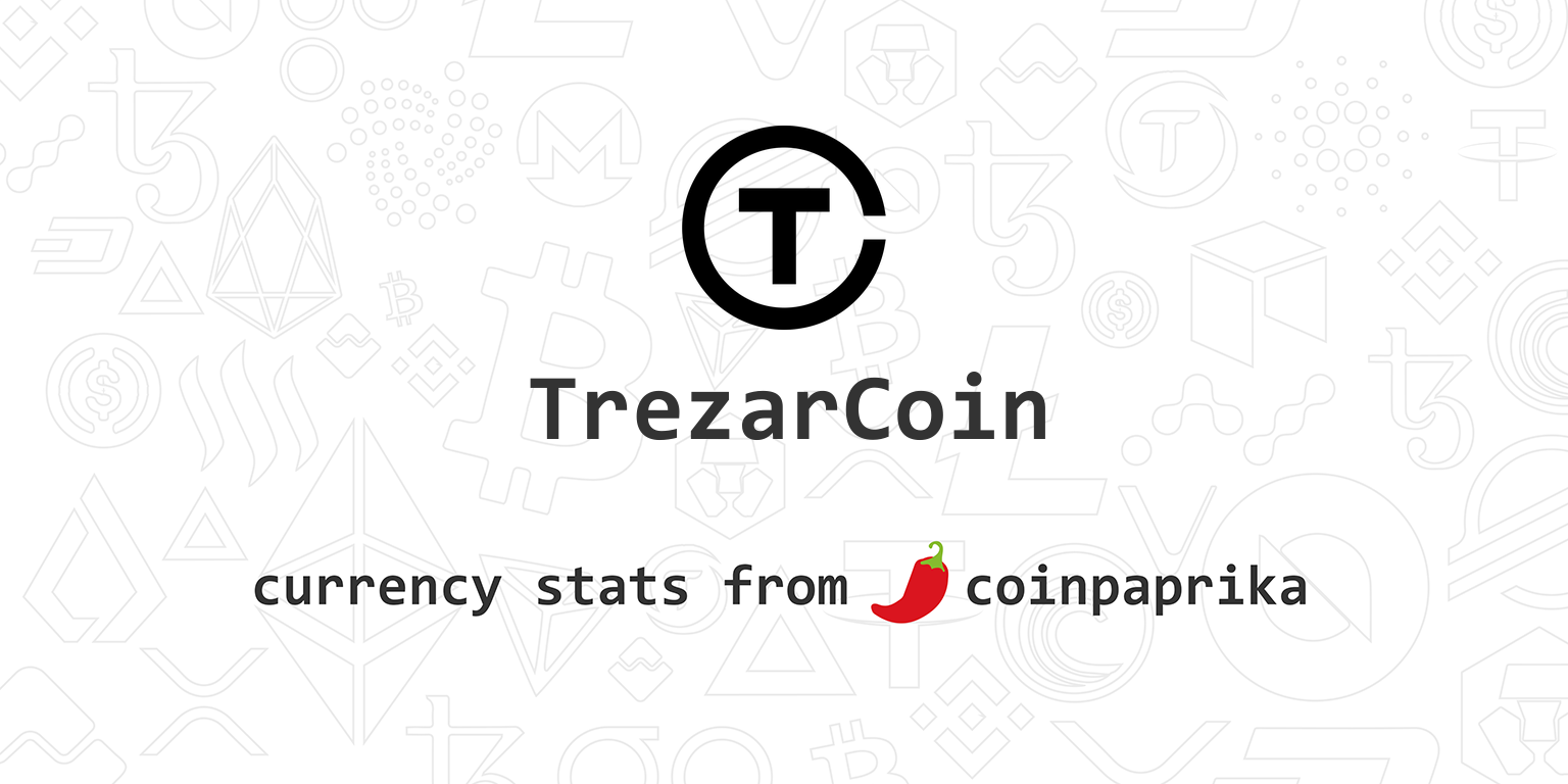 TrezarCoin Price Today Stock TZC/usd Value Chart