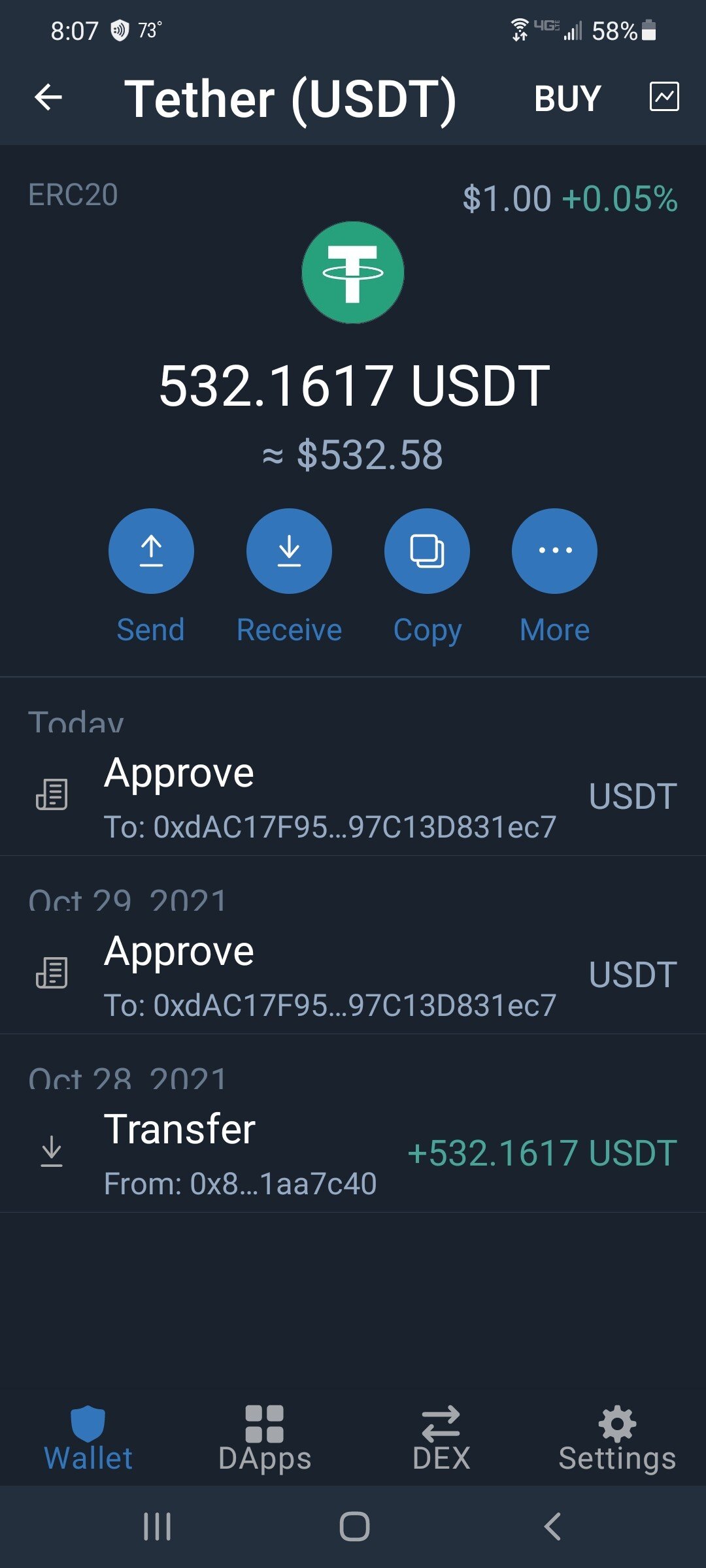 Convert 1 TWT to USDT - Trust Wallet Token to Tether Converter | CoinCodex