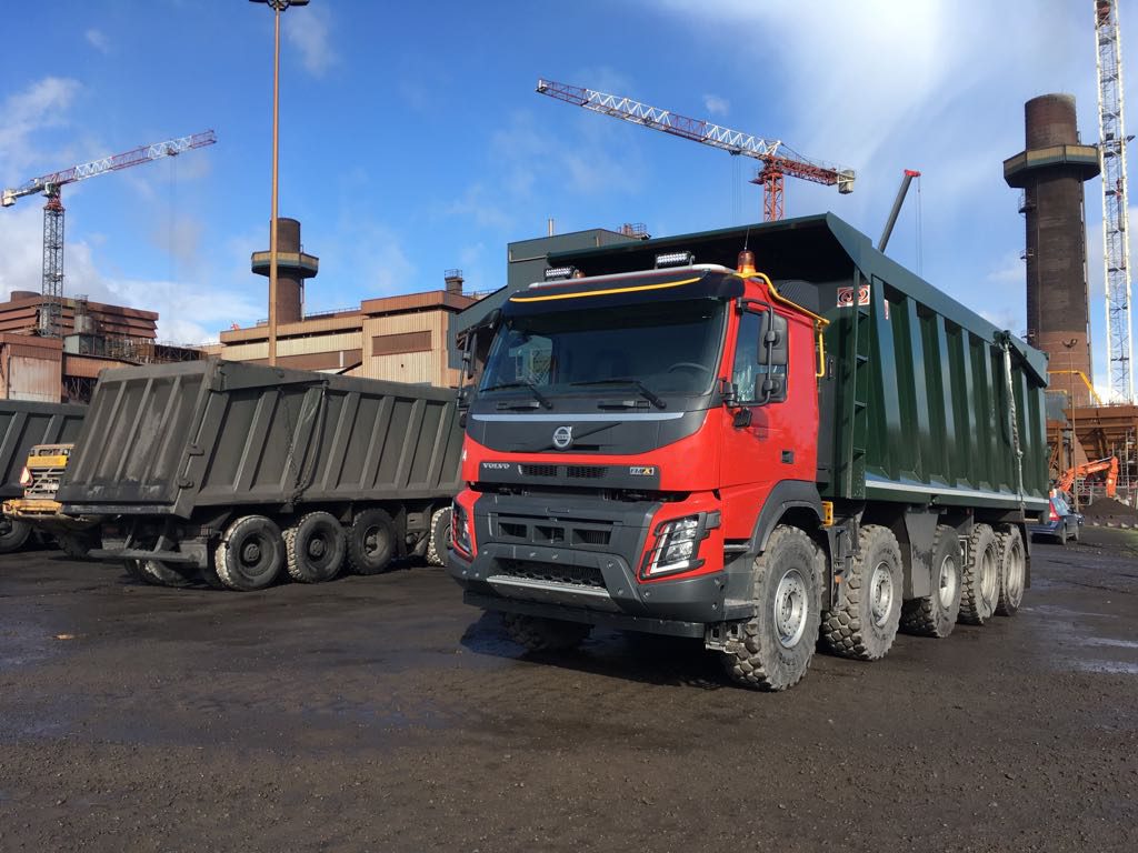 Volvo FMX 10×6 for BAS Mining Trucks – Iepieleaks