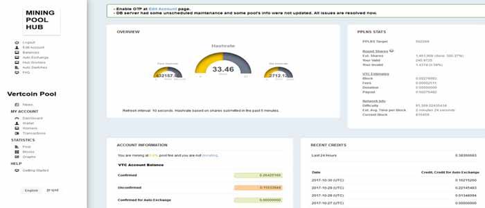 Setting up a local P2Pool and mining Vertcoin with CCMiner - Daniel Parker’s blog