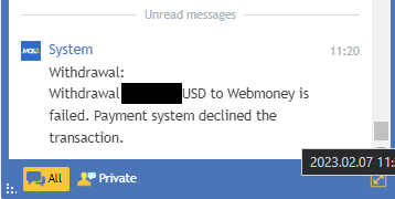 Withdrawal - WebMoney Wiki