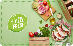 Buy HelloFresh Gift Cards | Receive up to % Cash Back