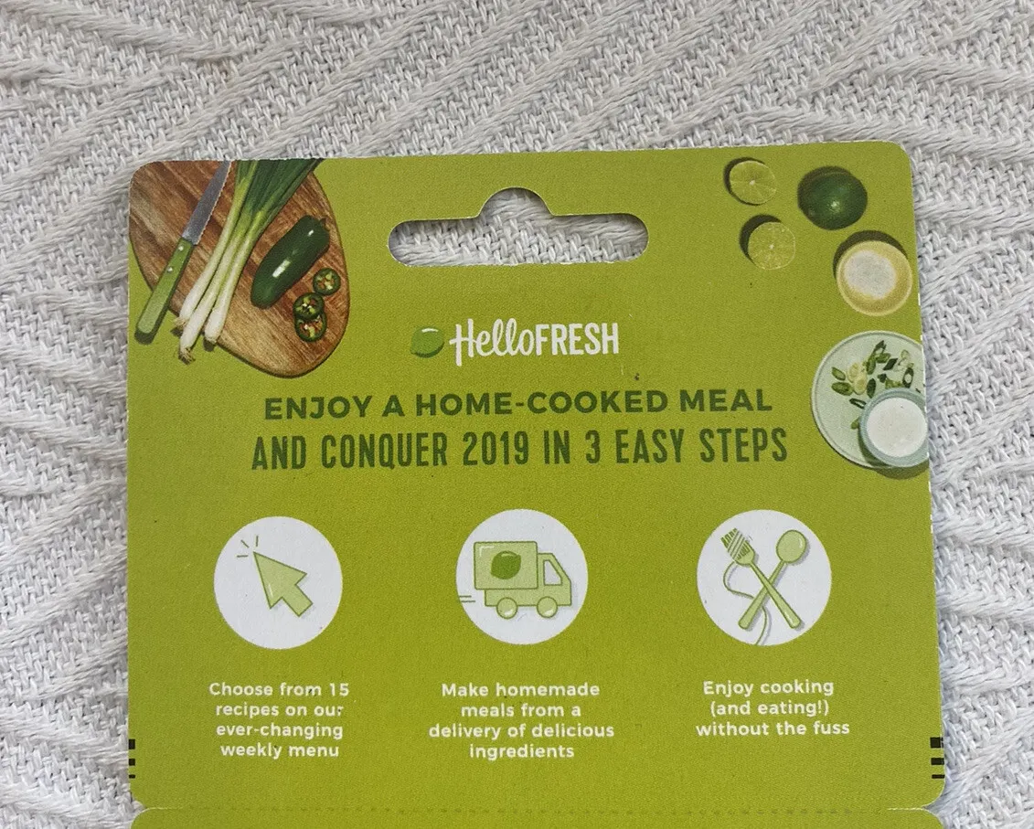 Hello Fresh Gift Card | United States | Cardly