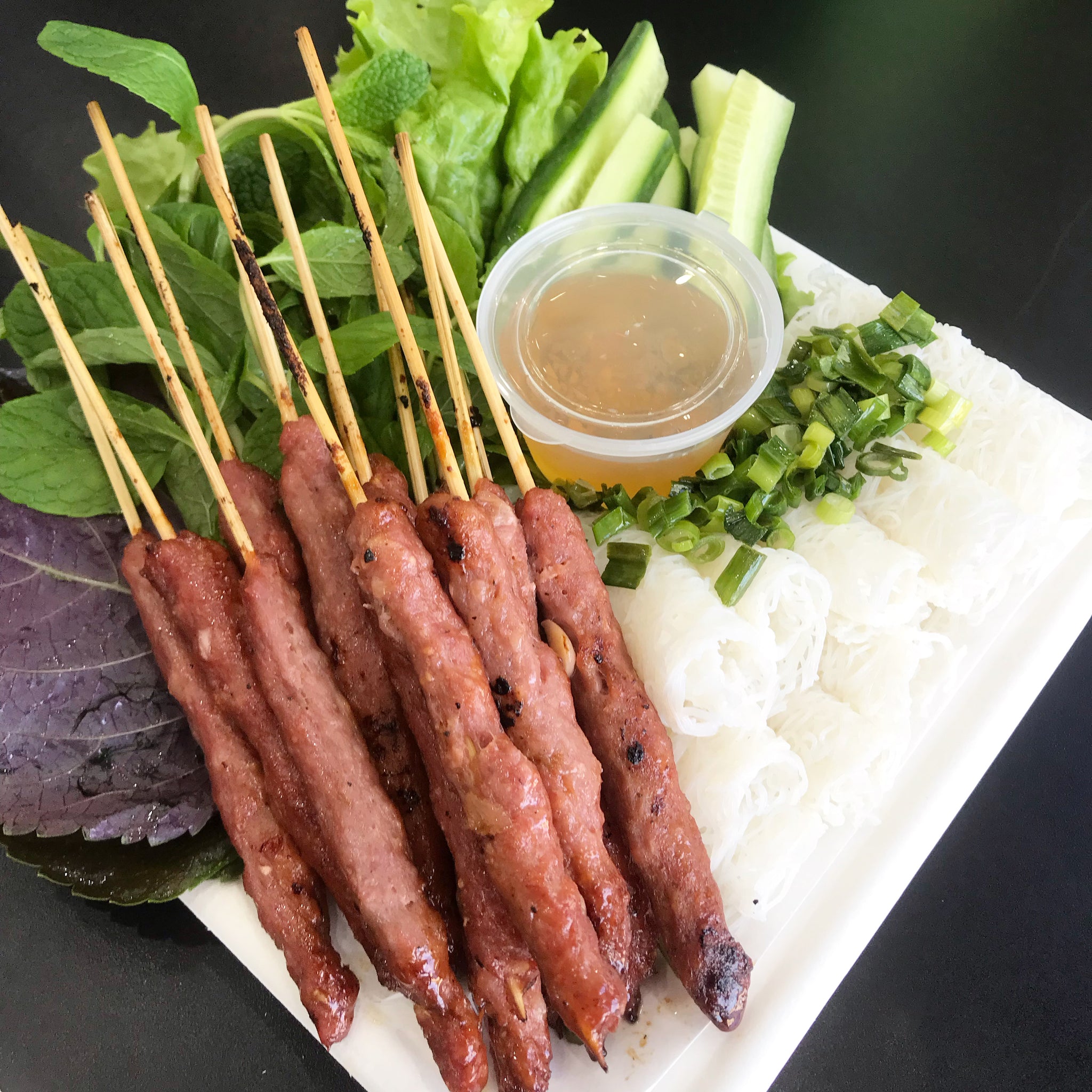 Grilled Pork Spring Rolls “Nem Nuong” | Pho Rowland