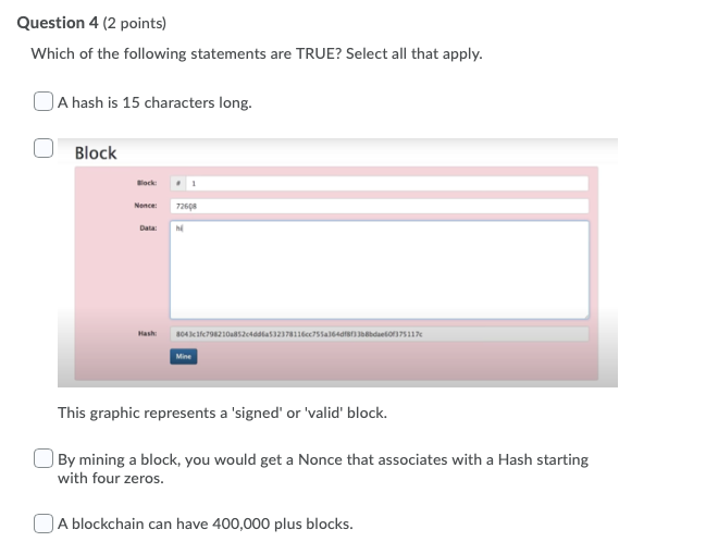 Bitcoin MCQ Questions And Answers - Letsfindcourse