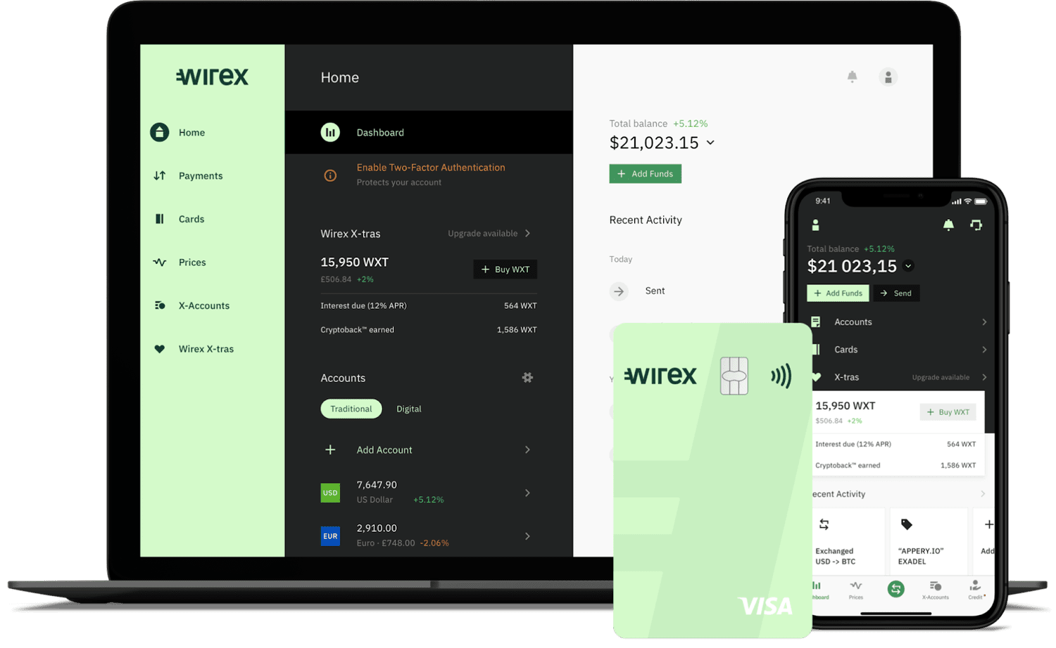 Wirex | Login To Wirex