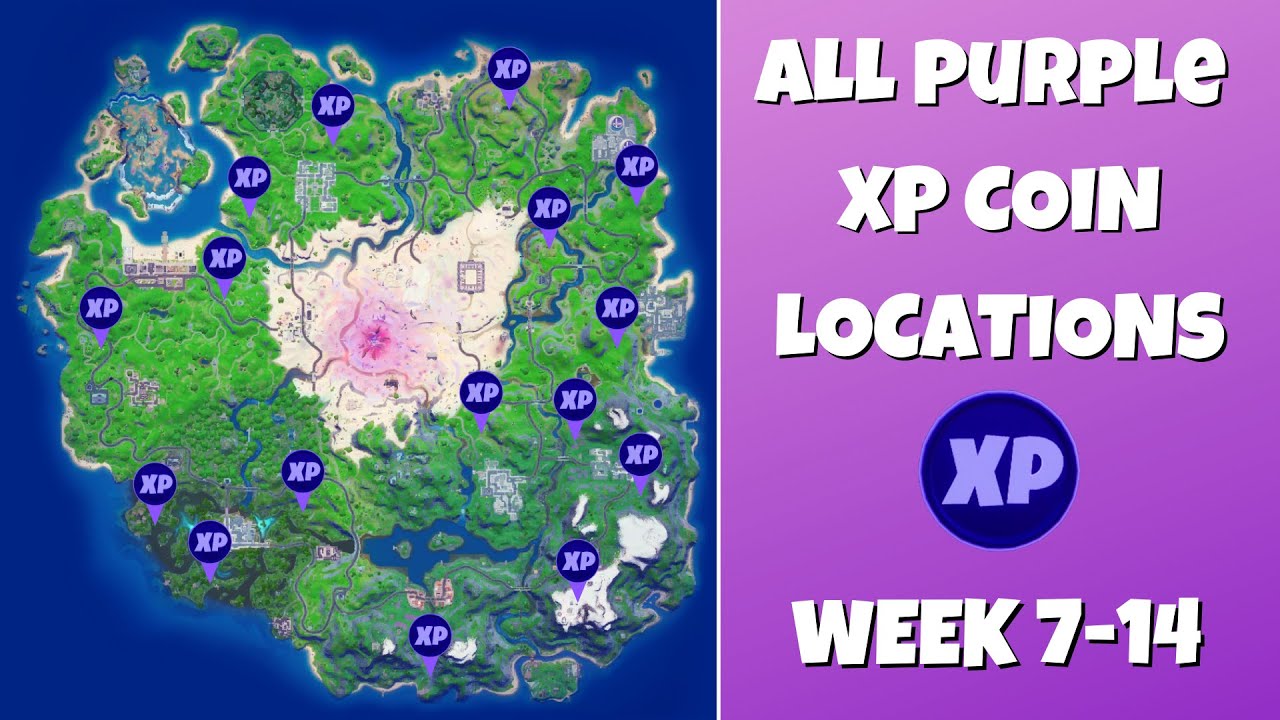 Fortnite Season 5: Week 8 XP Coins Locations - Millenium