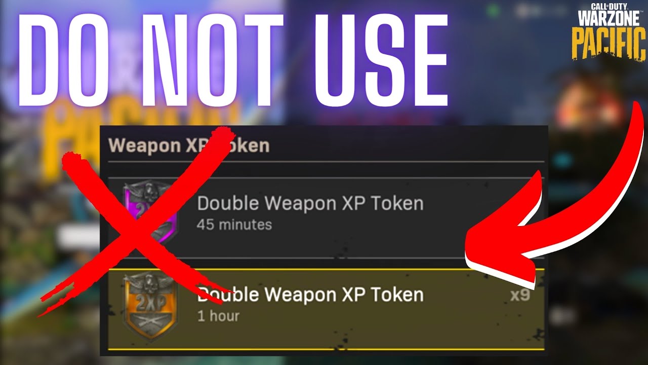 How to see active double XP tokens in Warzone | ONE Esports