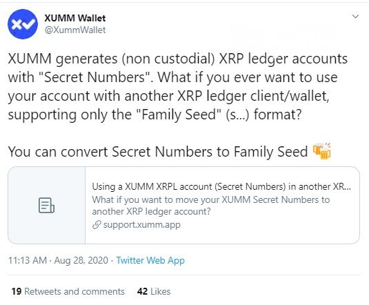 XRP Paper Wallet | Ripple