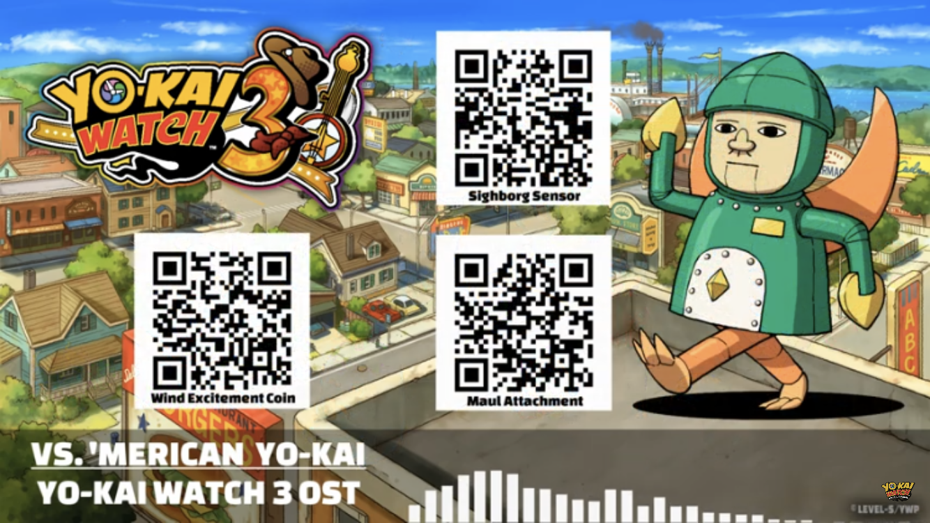 QR Code | Yo-kai Watch+BreezeWiki